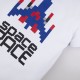 T-krekls Space race zēnam, balts