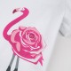 T-krekls Flamingo mazulim, balts